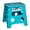 Dot Blue, variant on Folding Step Stool, 13 inch Non-Slip Foldable Stools Up to 300 LBS, Step Stool with Handle, Lightweight for Kitchen, Bathroom, Bedroom, Garden, Black, 1PC