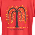 thumbnail image 2 of Instant Message - My Favorite Time Of Year Fall Tree - Women's Short Sleeve Graphic T-Shirt, 2 of 6