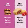 thumbnail image 4 of Strawberry Fruit Bars, Prebiotic High Fiber Snack, Organic Snack, Healthy Snacks for Adults and Kids, Low Sugar, Vegan, Office Breakfast Bars, USDA Certified Organic, Non GMO (Pack of 12), 4 of 5