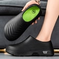 thumbnail image 2 of Dakaela Work Shoes for Men Women Comfortable Non Slip Clogs Rubber Sole Waterproof Kitchen Chef Shoes for Restaurant Nursing Size 7-11 Black, 2 of 6