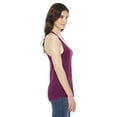 thumbnail image 2 of TR308W American Apparel Ladies' Triblend Racerback Tank Tri Cranberry S, 2 of 2