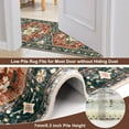 thumbnail image 6 of 2'x10' Runner Rugs, Yamaziot Vintage Washable Hallway Rug Runner with Rubber Backing, Non-Slip Distressed Carpet Floor Mat for Bedroom, Kitchen, Laundry, Entrance, 6 of 6