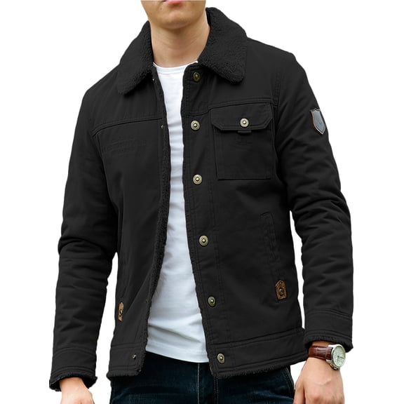 Chamarra Para Hombre Shendy Vendy de Invierno Con Peluche