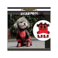 thumbnail image 2 of Disfraz de la película Deadpool para mascota, accesorio de animación para fiesta de carnaval, Halloween, perro y gato, varios tamaños, regalo, 2 of 5
