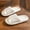 White, variant on WIZUTIZ Shower Shoes Women Walking Comfort Womens House Shoes Summer Jeweled Shimmer BOHO Slide Sandals Platform Heels Shower Shoes Beach Slide Sandals Outdoor Non-Slip Slide Sandals Gifts