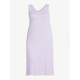 thumbnail image 4 of Joyspun Women's Sleeveless Midi Sleep Chemise, Sizes S to 4X, 4 of 4