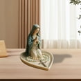 thumbnail image 7 of Elegant Desktop Ornaments for Home Decoration - Resin Figurine Stand for Cultivating Appeal, 7 of 7