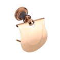 thumbnail image 3 of Wall Mounted European Style Toilet Rolled Paper Holder Tissue Paper Dispenser(Rose Golden), 3 of 8