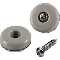 Shepherd Hardware 9453 Furniture Pad, Round, 2 in Dimensions, 75 lb, PTFE, Tan, 4/PK