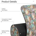 thumbnail image 4 of Yayeee Faucet Mat for Kitchen Sink 30" Diatomite Long Splash Guard Pad, Colorful Water Lilies Pattern, 2 Pack, 4 of 7
