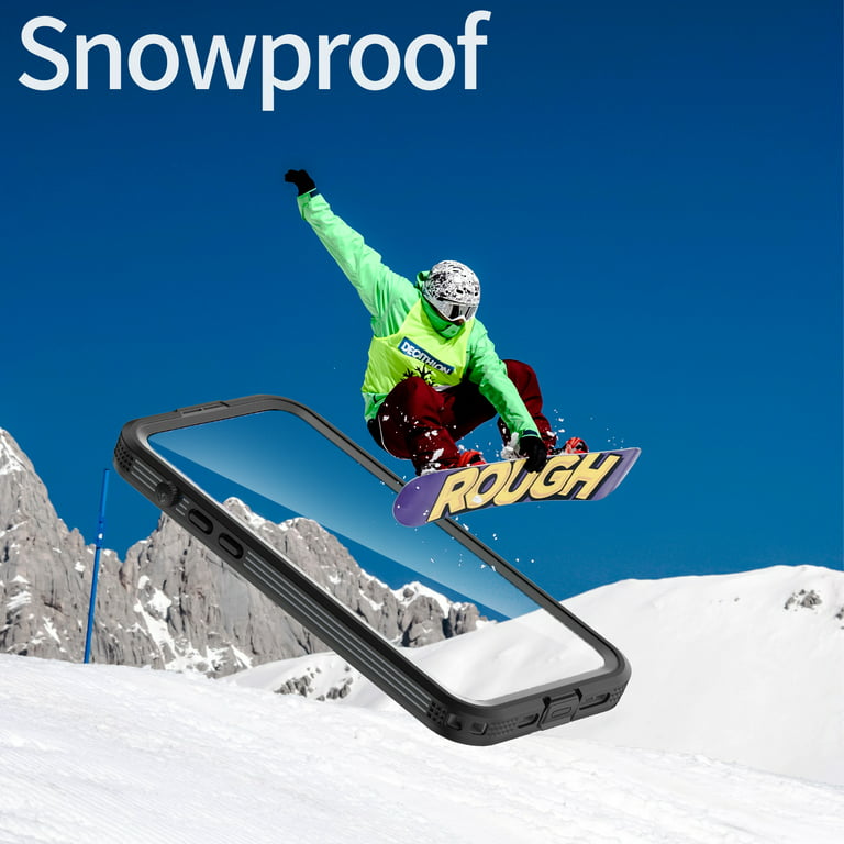 MX-IPH-14PMX | iPhone 14 Pro Max | Waterproof Case IP68 shock & water proof  Cover w/ X-Mount & Carabiner