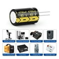 thumbnail image 4 of 10Pcs Aluminum Electrolytic Capacitor 63V4700UF 22x40 High Frequency Low ESR Low Resistance Capacitors
--------
,Long Lasting, 4 of 6