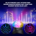thumbnail image 4 of Bluetooth Party Light & Speaker, Rechargeable Disco Ball Lamp With Colorful Rgb Light Modes, Home Room Decoration For Parties, Dorm, Ktv, Singing, Atmosphere Lighting, Black, 4 of 5