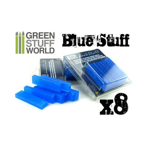 Green Stuff World Blue Stuff - 8 Bars New