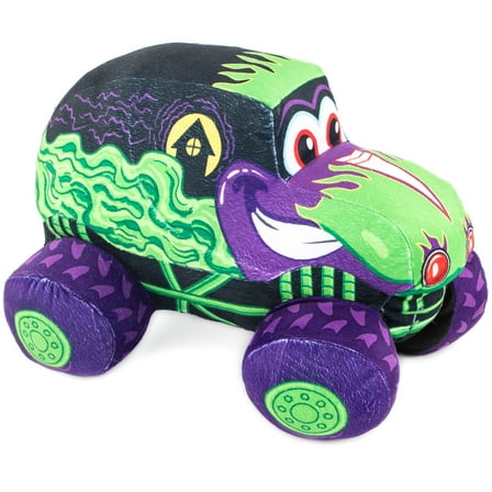 Monster Jam Grave Digger Palz Pillowbuddy, 100% Microfiber, Green