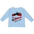 thumbnail image 3 of Inktastic My Nana Loves Me with Cute Ladybugs Boys or Girls Long Sleeve Toddler T-Shirt, 3 of 5
