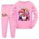 thumbnail image 4 of Ropa de dormir de dibujos animados para niños y niñas, Conjunto de pijama de manga larga, con estampado de Circo Digital, 4 of 6