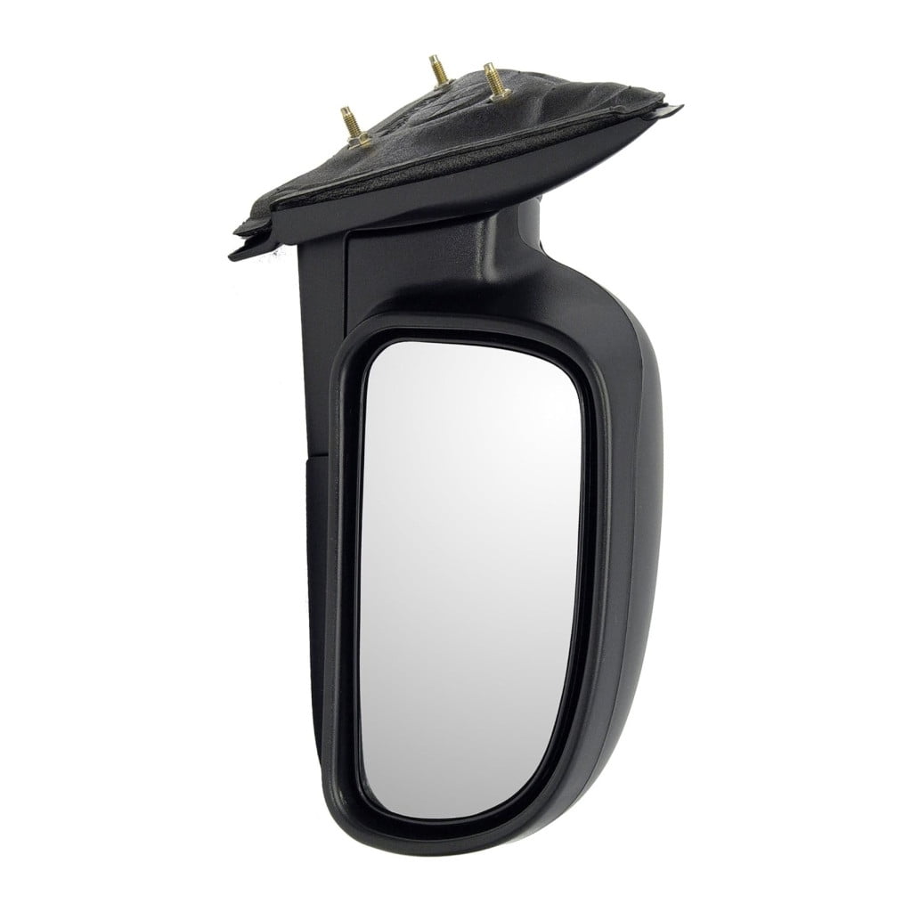 KarParts360 For Isuzu Ascender 2003 04 05 06 07 2008 Door Mirror | Plastic | Black Housing | Non-Powered | Rectangular Glass | Manual Adjustment | Replacement For 15178924