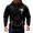 Black, variant on LUOGENLI Mens Hoodies Black Men's Casual Hoodies Sweatshirts Loose Fit Pullover Streetwear Graphic Print Hooded Sweatshirt for Autumn Winter Daily Wear Hoodies for Men Zip up Navy Blue Navy Size S