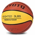 thumbnail image 2 of Balón de baloncesto pesado KUYOTQ 1,36 kg, talla 7, piel compuesta, 2 of 8