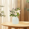 thumbnail image 5 of Iumwxz Plastic Decorative Vase with Imitation Glazed Finish for Flower Arrangements Blue Home Decor Vase for Living Room TV Cabinet Dried Flowers 15 x 11 x 5 cm, 5 of 6