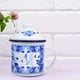 thumbnail image 4 of ColoMX Taza de té, taza de agua para el hogar, taza para beber, taza de té esmaltada, taza de café con tapa, 4 of 7