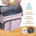 thumbnail image 5 of Pastel Donut Pattern Backpack Cooler, Leakproof Lunch Bag for Outdoor Activities and Picnic Use, 5 of 5