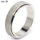 thumbnail image 2 of Anillos de ansiedad Dinheiro Titanium de acero inoxidable para mujeres y hombres, 2 of 5