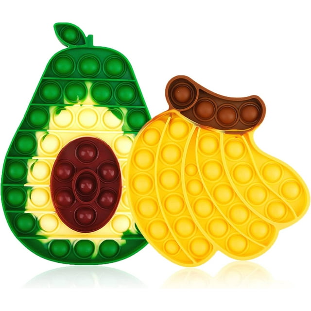Juguete Push Bubble Pop, diseño más nuevo de HUOGUO, 2 unidades