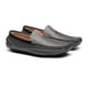 thumbnail image 3 of Mocasines para Hombre Bruno Marc Tipo Conducción Slip-On Gris, 3 of 9