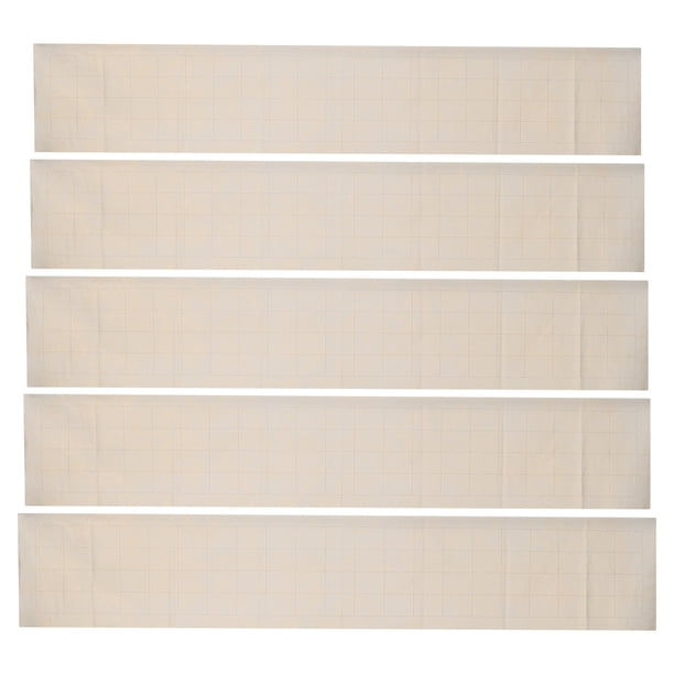 hojas de papel de práctica de caligrafía de precisión con cuadrículas para caracteres pequeños para caligrafía china, papel Xuan para principiantes y escritura de guiones
