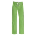 thumbnail image 4 of ABATAB Womens Summer Pants Casual Baggy Low Waisted Pants Full Length Drawstring Lounge Slacks Trousers with Pockets, 4 of 5