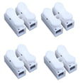 thumbnail image 1 of 200 Pcs Connecteur de Fil Rapide à Ressort CH2 Connecteur de Borne pour Bande Lumineuse LED, 1 of 8