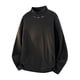 thumbnail image 5 of Ceisia Men's Oversize Semi-Turtleneck Metal-Trimmed Long-Sleeve Top Multi-Solid for Winter Gift, 5 of 9
