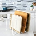 thumbnail image 4 of Better Houseware 4-Section Medium Vertical Organizer, White, 1493, 4 of 6