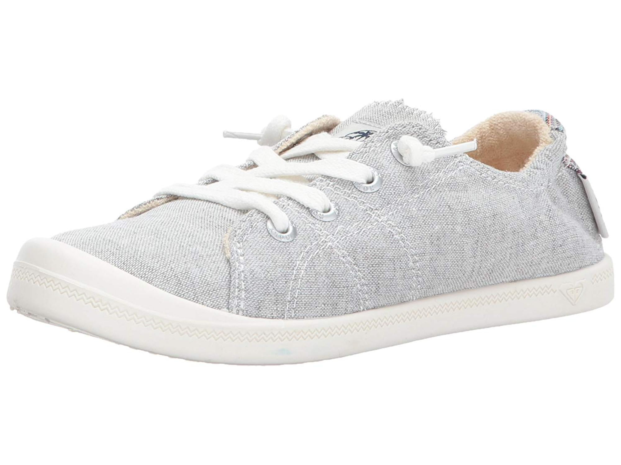 Roxy - Roxy Women's Bayshore Slip On Shoe Sneaker, Grey Ash, Size 8.0 ...