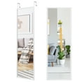thumbnail image 4 of Gymax Door Wall Mounted Mirror Full Length Hanging Mirror Bedroom Bathroom White, 4 of 10