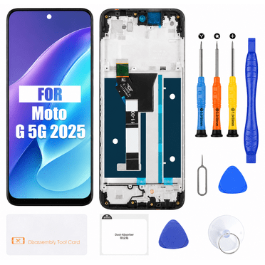 for Motorola G 5G [2025 Version] Screen Replacement for Moto G 5G 2025 ...