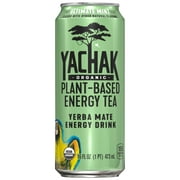 Yachak Yerba Mate Drink, Ultimate Mint, 16 oz Cans, 12 Count