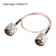 thumbnail image 4 of Uxcell N Male to N Male Ultra Low Loss RG316 Coax Cable 0.3Meter/ 1Ft, 4 of 4
