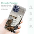 thumbnail image 3 of Clear Case Ghost Parade masquerade Compatible with iPhone 15 Pro Case Cover, 3 of 4