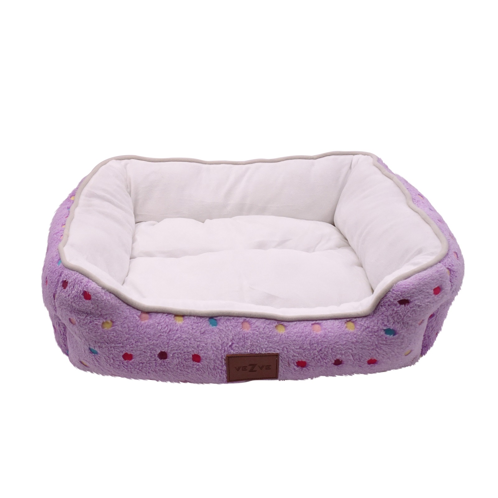 Dog Bed Ultra Soft Skin Contact Warming Safe Memory Foam Calm Sleeping