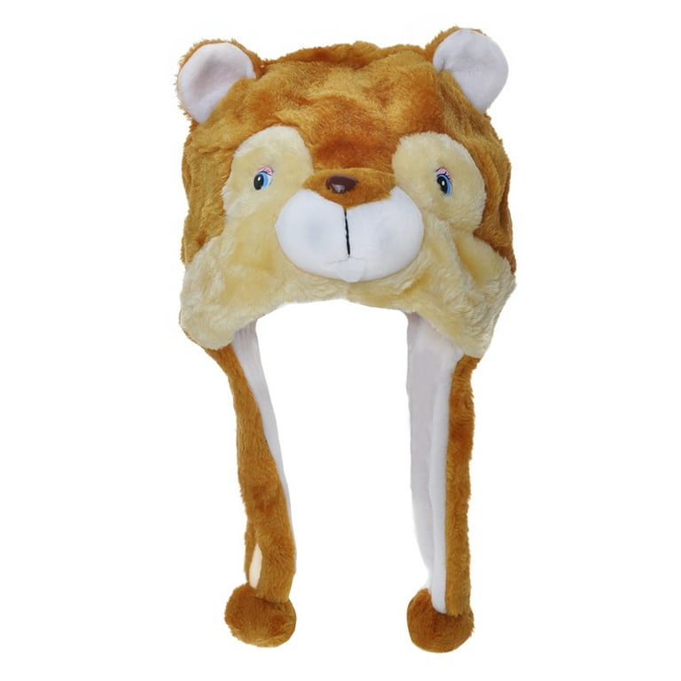 Toptie Halloween Animal Cosplay Hat With Ear Flap, Furry Animal