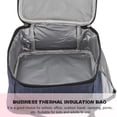 thumbnail image 3 of Insulated Fabric Lunch Bag for Storage Blue Multipurpose with Heat Preservation 7.8 Inches, 3 of 5