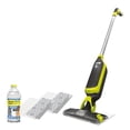 thumbnail image 1 of Trapeador aspirador inalámbrico Shark VACMOP para pisos duros. Incluye 2 almohadillas desechables VACMOP y una solución VACMOP de 12 oz. Gris carbón, VM180, 1 of 5