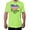 Bright Green, variant on American Flag Pig with Custom Name - Family Reunion Mens T-shirts