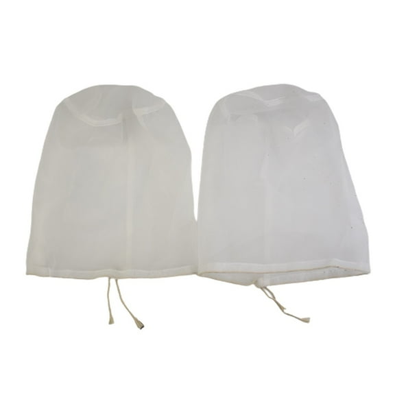 2 Pcs Nylon Straining Bag Fine Mesh Homebrew Filter Bags Beer Nut Milk Juice Filters Kitchen Accessories