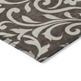 thumbnail image 4 of Addison Rugs Chantille Indoor/Outdoor Transitional Floral Chocolate Washable Rectangle Rug, 10' x 14', 4 of 6