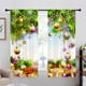 thumbnail image 3 of Cortinas navideñas para ventana, decoración para el hogar, dormitorio, cocina, sala de estar, adornos navideños, regalos de Navidad, Año Nuevo 2024, 3 of 4