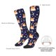 thumbnail image 4 of Fotbe Corgi Lying With Moons And Stars Calcetas Divertidas Estampadas para Hombre y Mujer, Calcetas de Algodón hasta la Rodilla para Caminar, Correr, Enfermería y Embarazo, 4 of 6